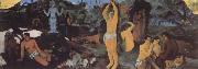 Paul Gauguin Where Do we come from who are we where are we going Sweden oil painting artist